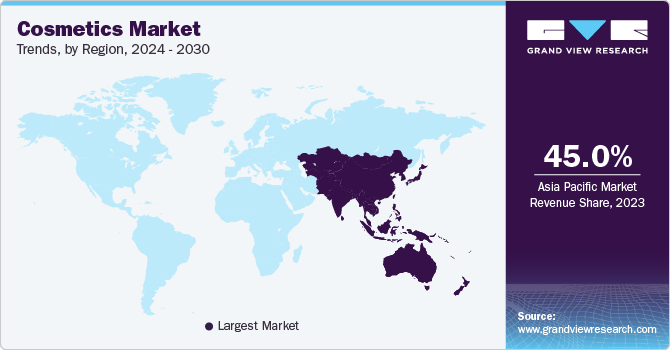 cosmetics market trends by region